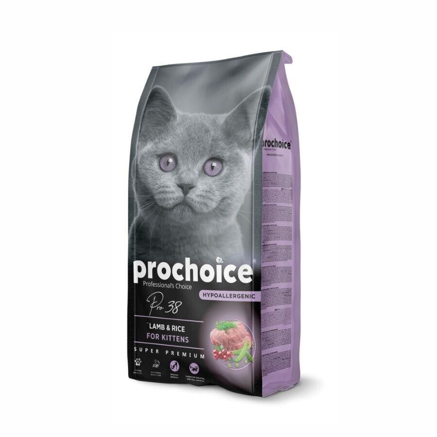 Prochoice Pro 38 Kuzu Etli Yavru Kedi Maması 15 KG | SRC: Barcode: 8681465601036